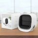 Портативний настільний міні кондиціонер кліматизатор Air Cooler M201 переносний USB охолоджувач з зволожувачем та очисником повітря на 3 Вт + нічник 1078drp фото 1
