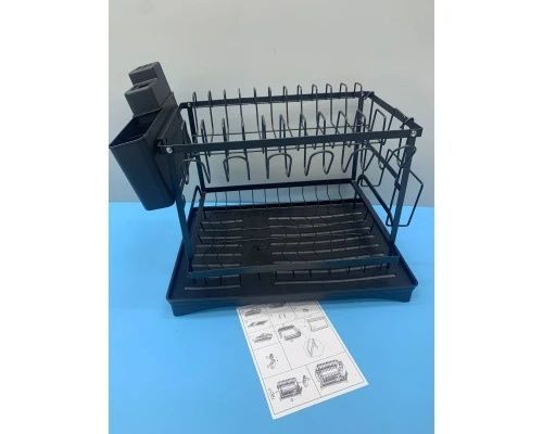 Сушарка для посуду дворівнева 1032drp фото