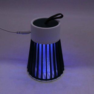 Антимоскітна лампа від комарів, від USB, 12х8,5см, Electronic shock  948drp фото