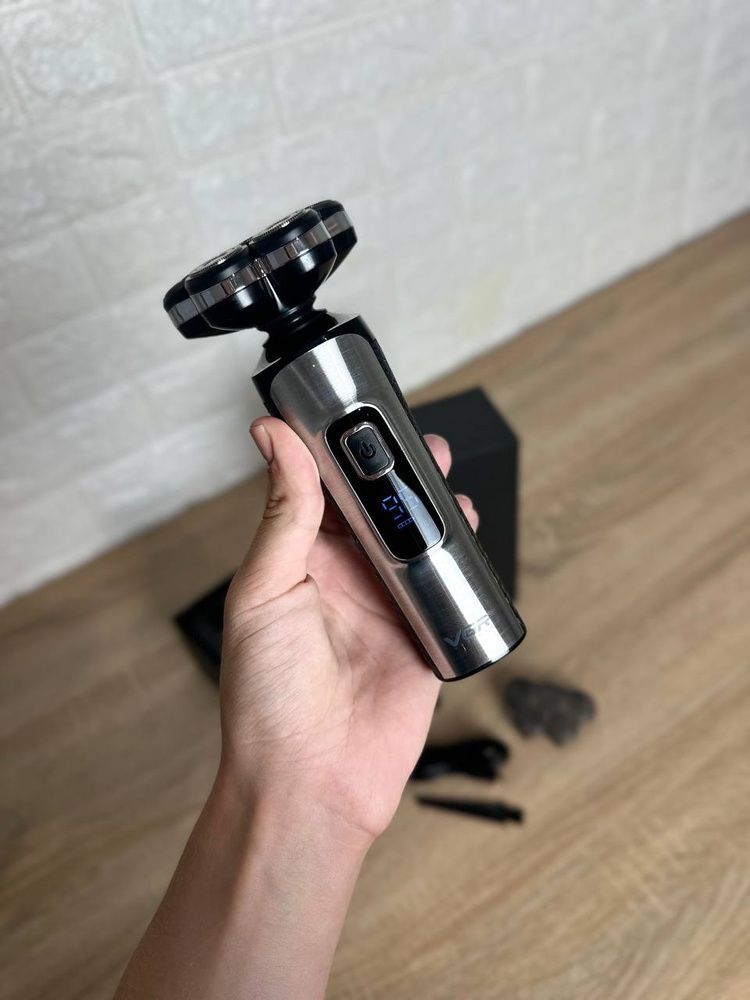 Електробритва акумуляторна підзарядка від USB VGR V-385  1006drp фото